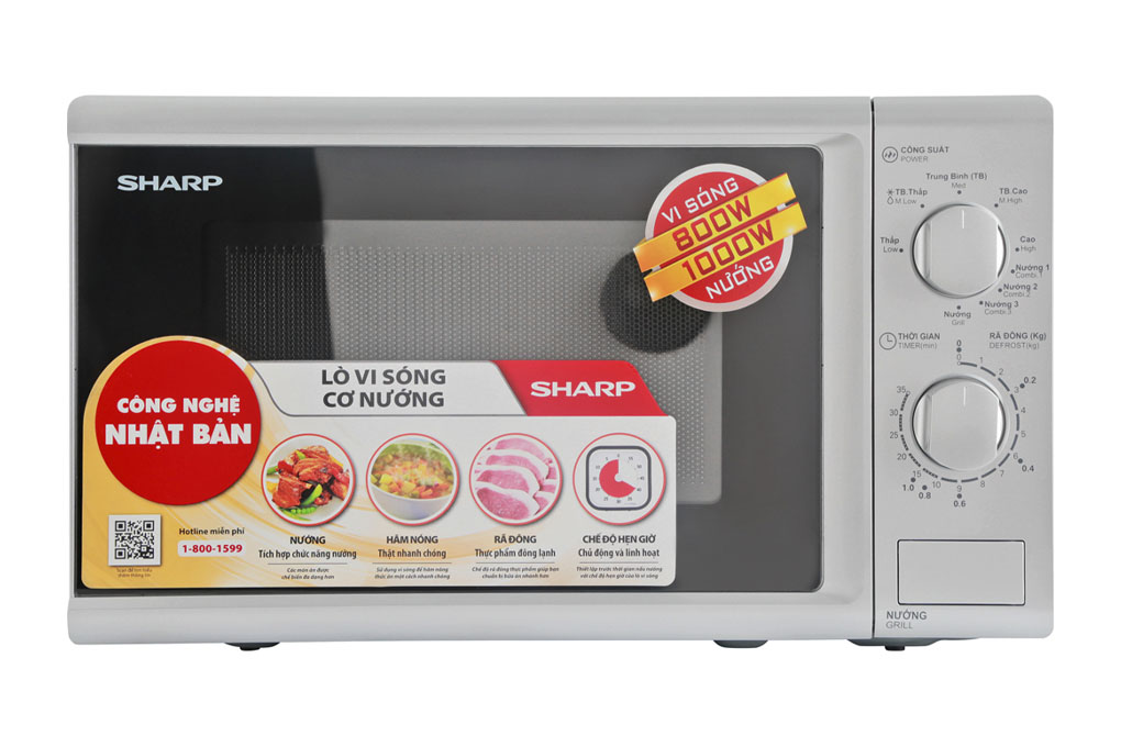 Lò vi sóng Sharp R-G226VN-S 20 lít