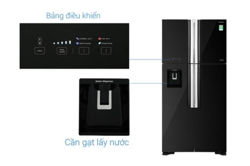 Tủ Lạnh Inverter Hitachi R-FW690PGV7X-GBK (540L) - Hình ảnh 4