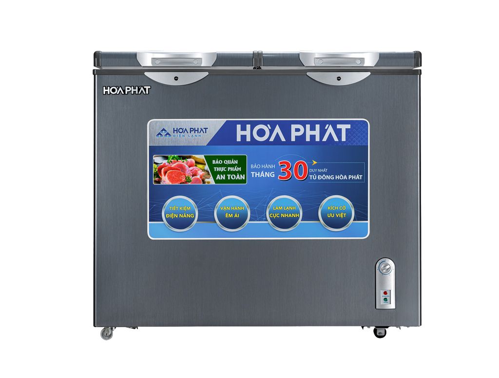 Tủ đông Hòa Phát 2 ngăn 205l dàn Đồng HCF 506Ð2SH