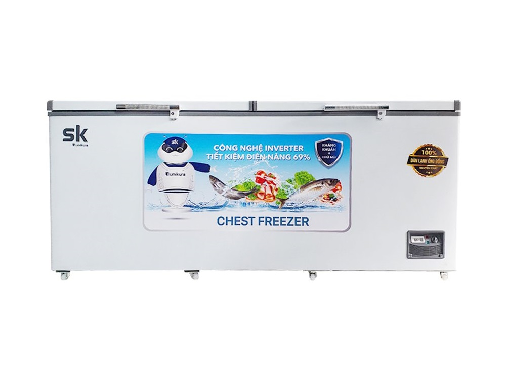 Tủ đông Inverter Sumikura SKF-1600SI (JS) 3 cánh 1600L