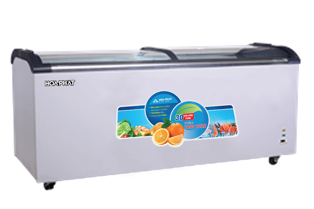 Tủ đông Hòa Phát HCF-500S1PĐG.N cánh kính 273 lít