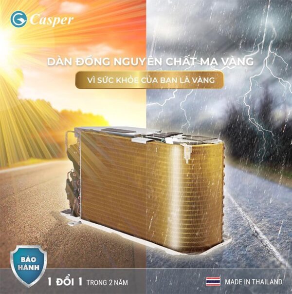 Điều hòa Casper LC-18FS33 18000BTU 1 chiều - Hình ảnh 6