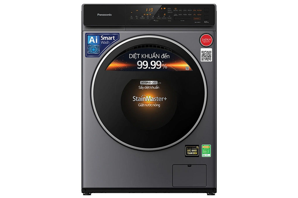 Máy giặt Panasonic Inverter 9 kg NA-V90FC1LVT