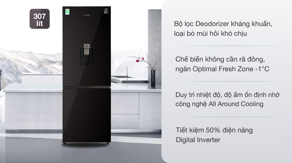 Tủ Lạnh Inverter Panasonic 366 Lít NR-TL381BPKV