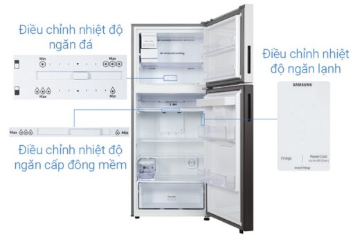 Tủ lạnh Samsung Bespoke Inverter 382 lít RT38CB6784C3SV - Hình ảnh 5