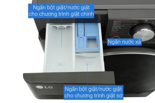 Máy giặt LG AI DD Inverter 10 kg FV1410S4B - Hình ảnh 4