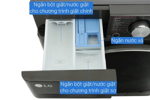 Máy giặt LG AI DD Inverter 12 kg FV1412S3B - Hình ảnh 4