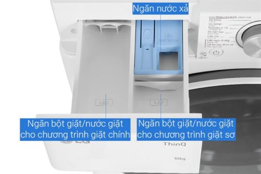 Máy giặt LG AI DD Inverter 10 kg FV1410S4W1 - Hình ảnh 4