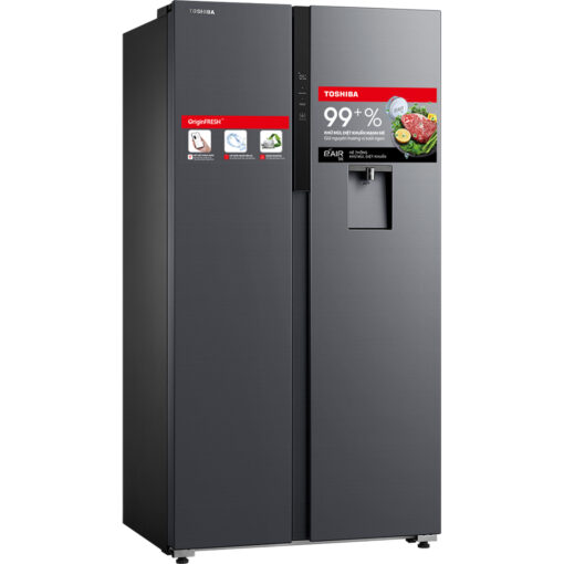 Tủ lạnh Toshiba Inverter 596 lít Side By Side GR-RS775WI-PMV(06)-MG - Hình ảnh 10