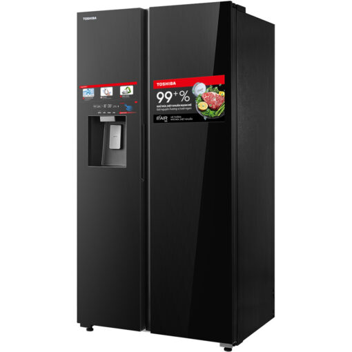 Tủ lạnh Toshiba Inverter 568 lít Side By Side GR-RS755WIA-PGV(22)-XK - Hình ảnh 2
