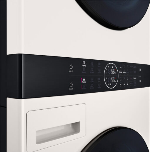 Tháp giặt sấy LG WashTower Inverter giặt 14 kg - sấy 10 kg WT1410NHE - Hình ảnh 4