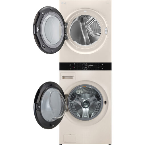 Tháp giặt sấy LG WashTower Inverter giặt 14 kg - sấy 10 kg WT1410NHE - Hình ảnh 2