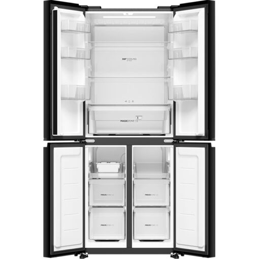 Tủ lạnh Aqua Inverter 410 lít Multi Door AQR-M466XA(CBC) - Hình ảnh 4