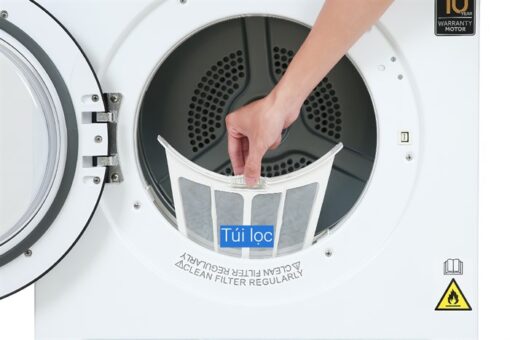 Máy sấy thông hơi Aqua 7 kg AQH-V700FW - Hình ảnh 7