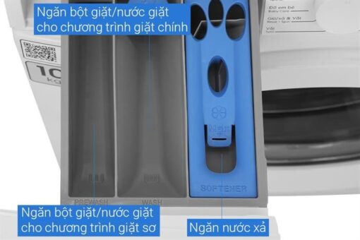 Máy giặt Electrolux UltimateCare 300 Inverter 10 kg EWF1024D3WC - Hình ảnh 8