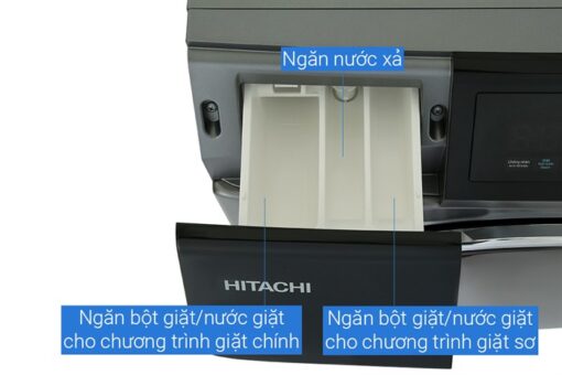 Máy giặt Hitachi Inverter 10.5 kg BD-1054HVOS - Hình ảnh 5