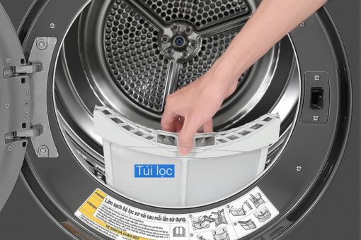 Máy sấy bơm nhiệt LG 10.5 kg DVHP50B - Hình ảnh 6