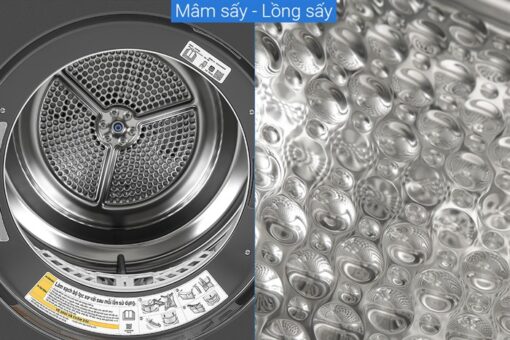 Máy sấy bơm nhiệt LG 10.5 kg DVHP50B - Hình ảnh 7