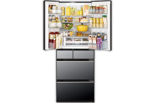 Tủ lạnh Hitachi 6 cửa Inverter 617 lít Multi Door R-HW620RV X - Hình ảnh 2
