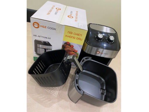 Nồi chiên không dầu H&E Cook HE-AF792M-ST - Hình ảnh 2