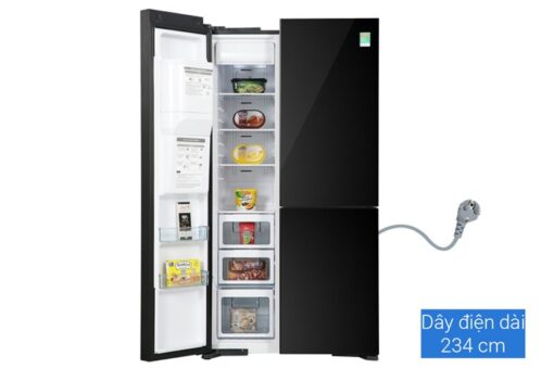 Tủ lạnh Hitachi Inverter 569 lít Side By Side R-MX800GVGV0 GBK - Hình ảnh 6